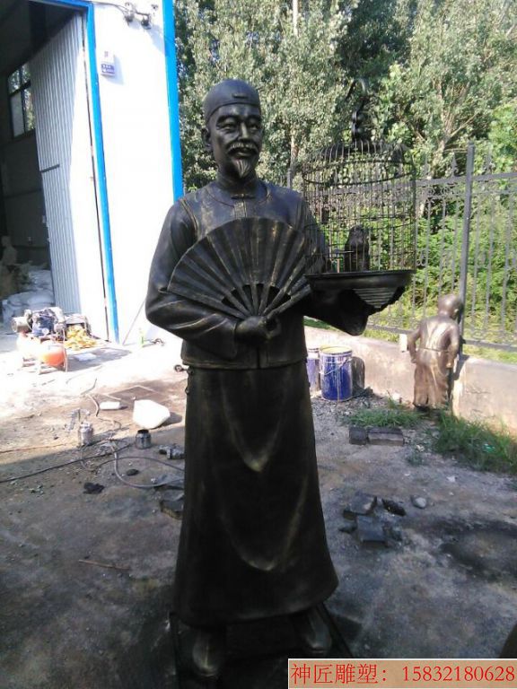 古代人物铜雕塑 广场铜雕塑 古代人物铜雕塑 广场铜雕塑